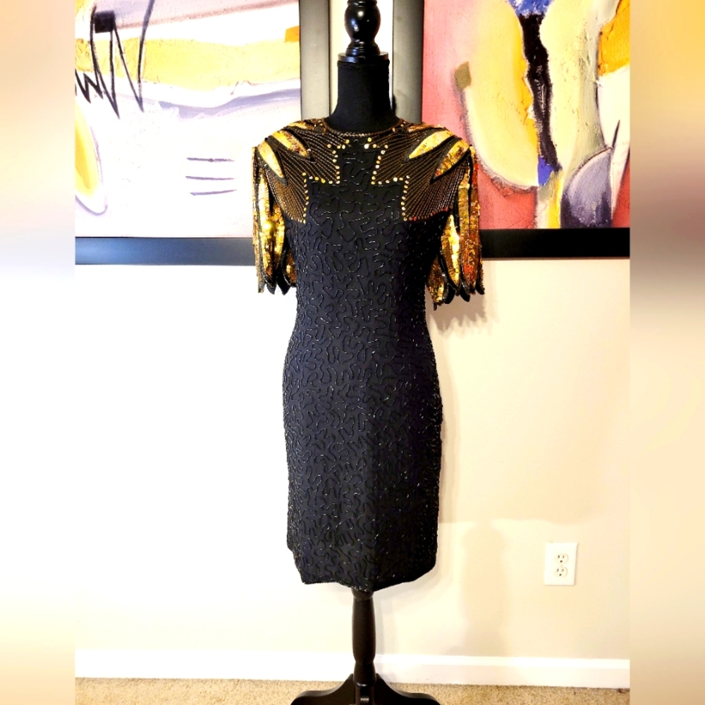 D'Albert Sequin Dress